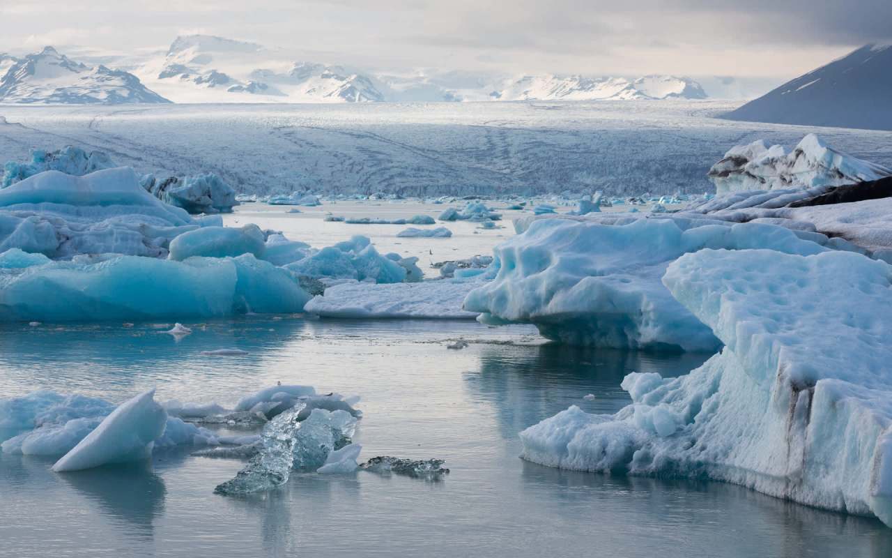 "The melting of ice cores is a big issue."