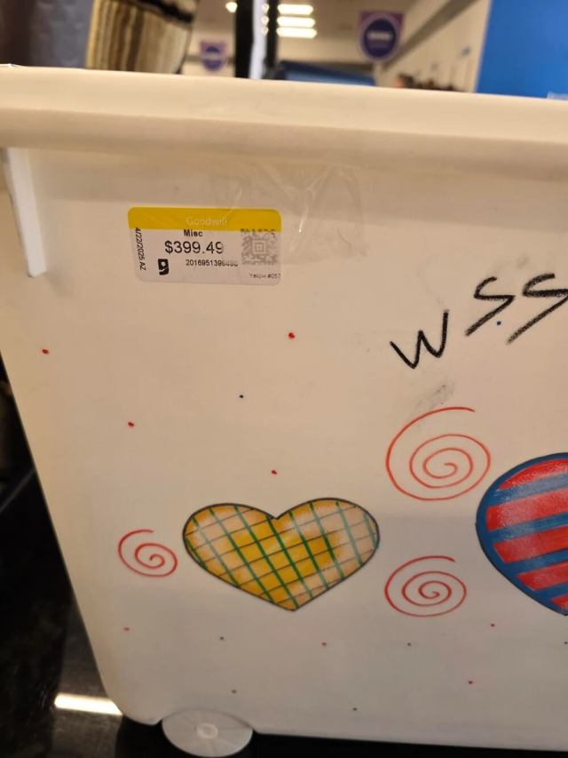 "Good luck selling that!"