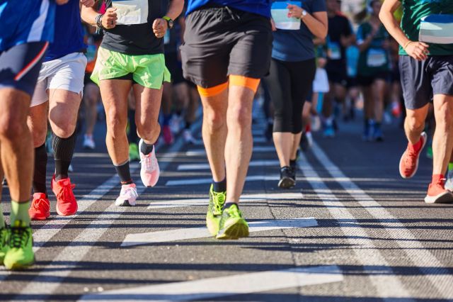 The slowdown was most pronounced by the group faster than the median runner but slower than the elites.
