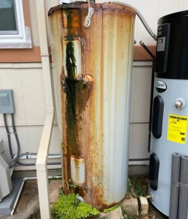 "Your old water heater must've been wildly inefficient."