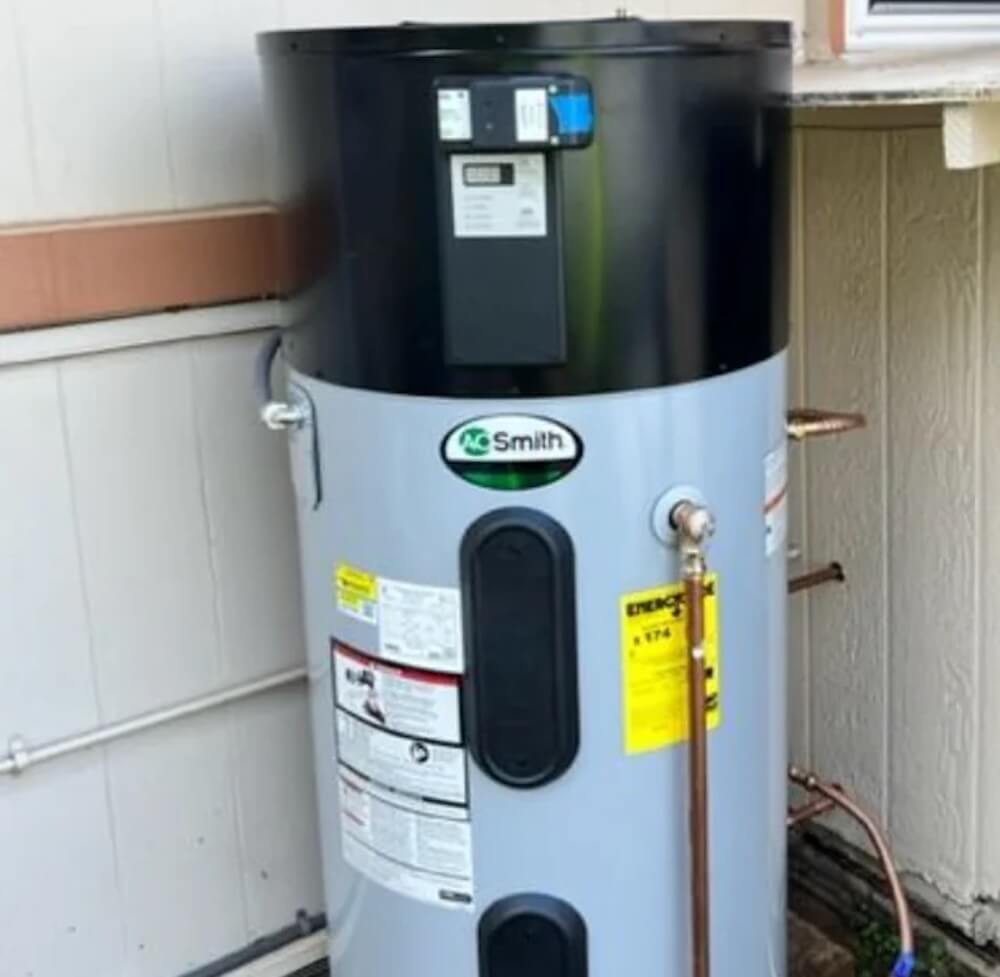 "Your old water heater must've been wildly inefficient."