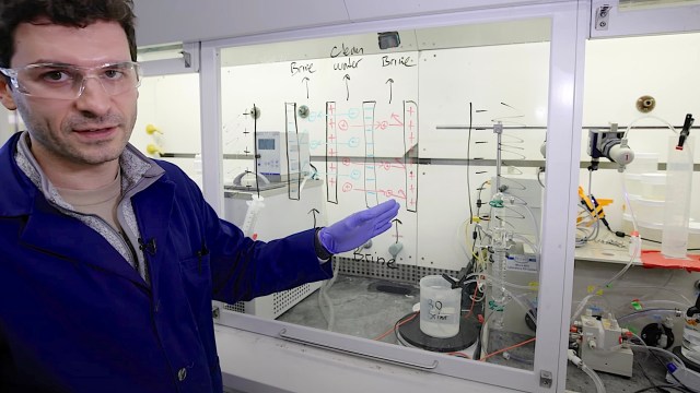 "There's a big push in the desalination industry for a better solution."