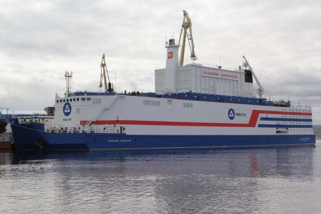 The ship is 472 feet long and features a rotating crew.