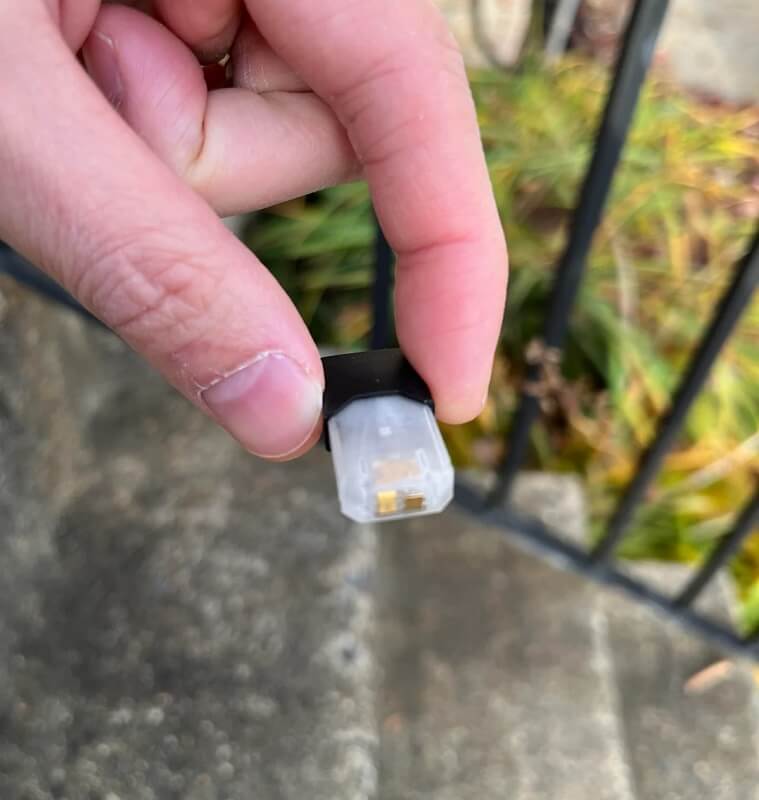 "What kind of person just throws things on others' property?"