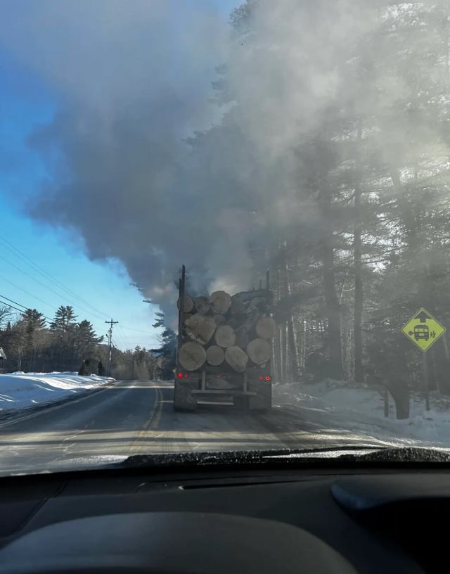 "Looked like he was catching on fire."