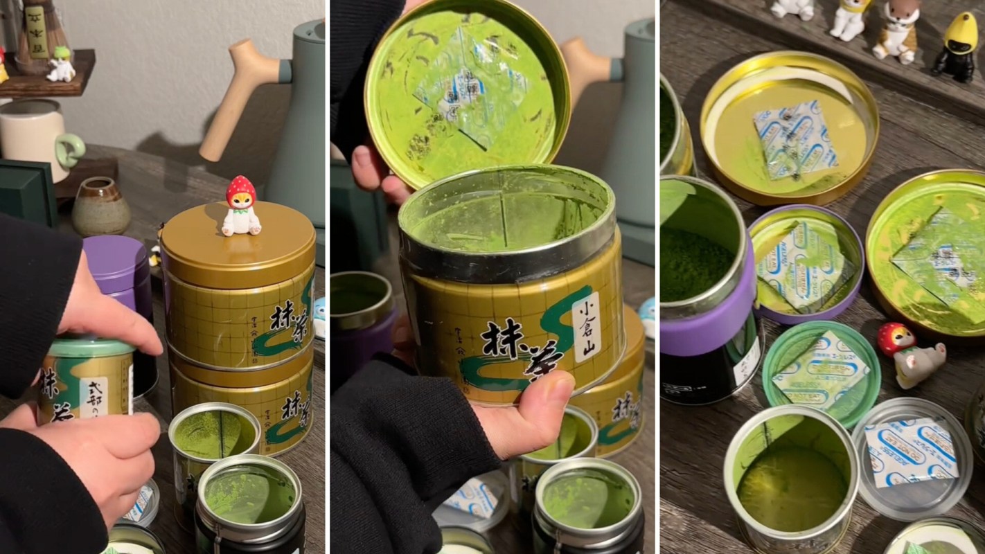 "I’m going to do this with my matcha now!"