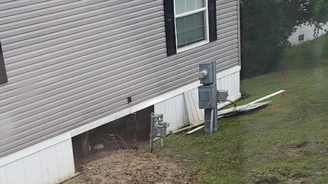 "Seems like your neighbor owes you a new lawn."
