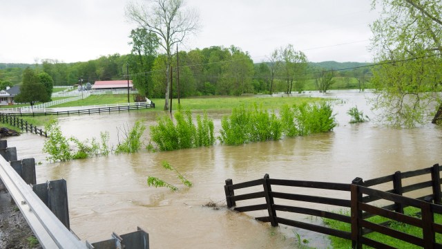 The four-day deluge became the heaviest spring rainfall recorded in the region since 1950.