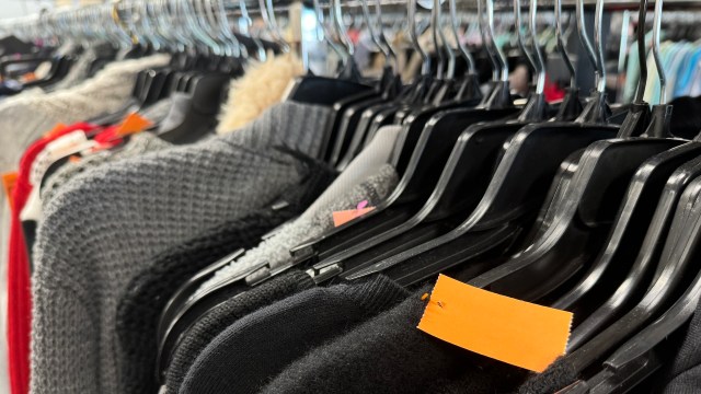 It's not frequently that thrift stores sell high-end brands like these for such a high price.