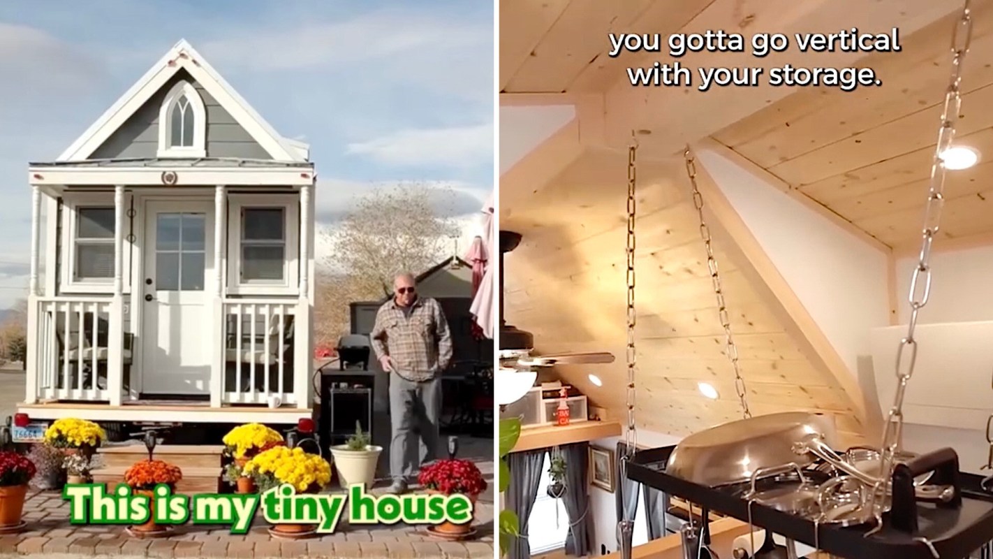 The reduced impact of a tiny home means less energy spent on heating and cooling.