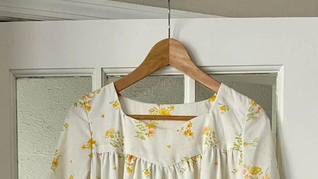 "What a lovely fabric."