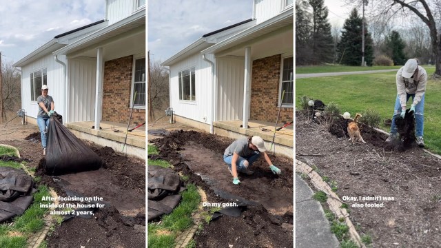 "It was totally suffocating the roots."