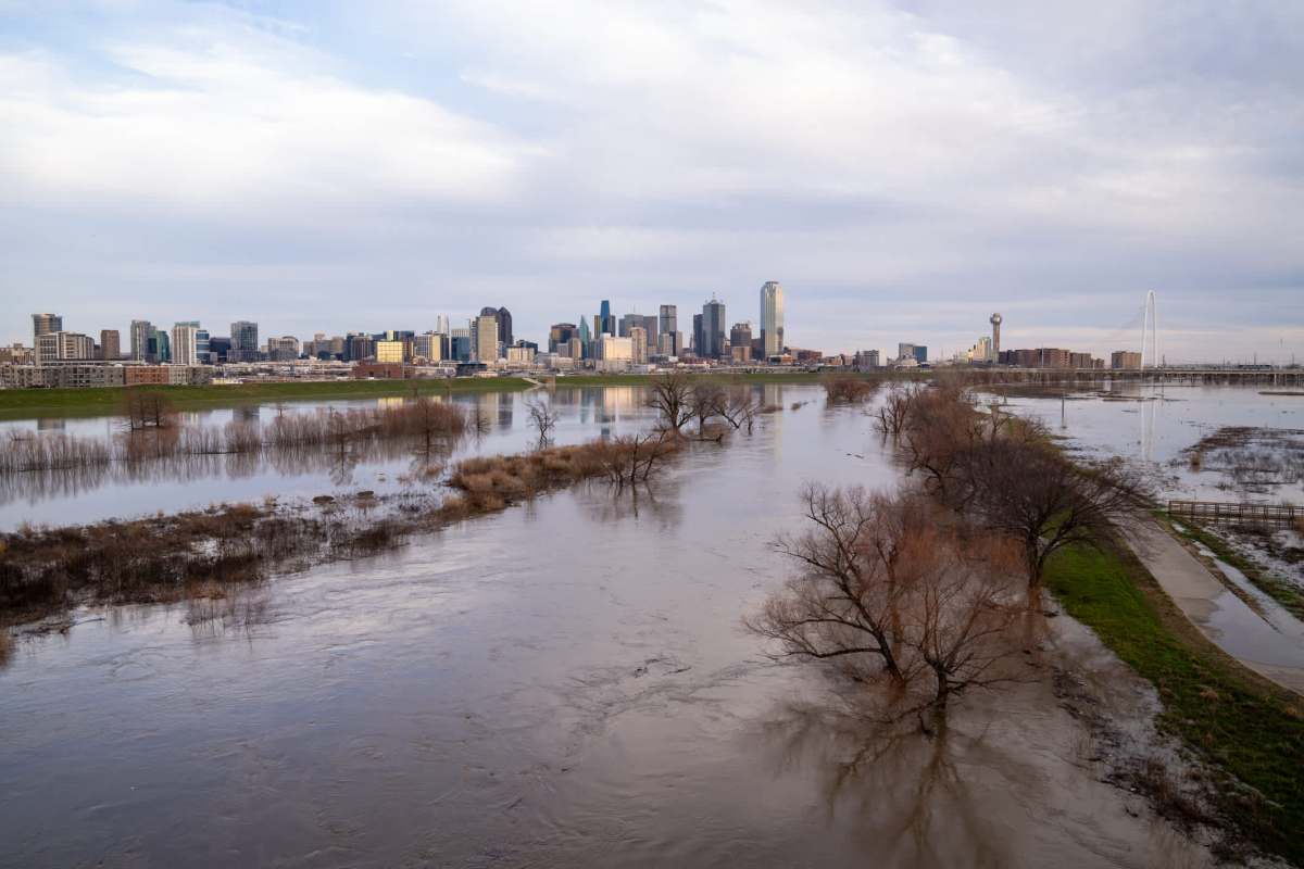 Never attempt to drive through flooded roads.