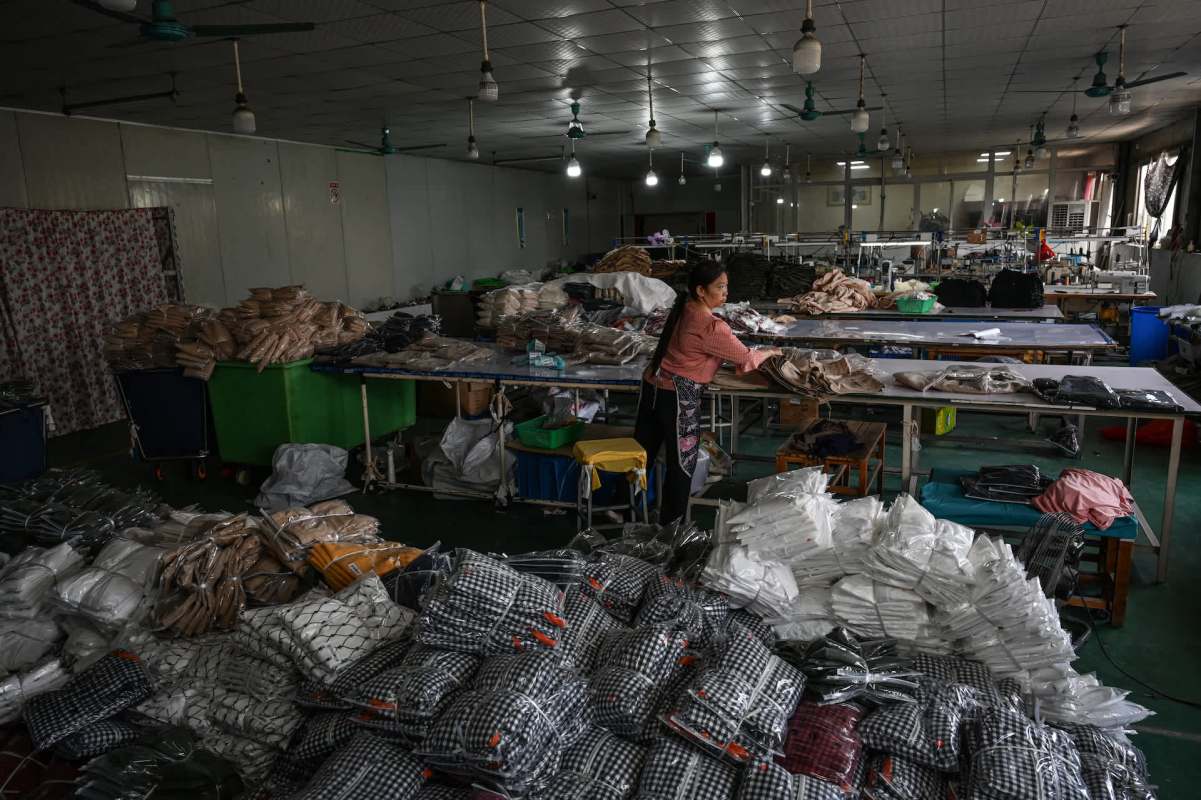 "The workers slept in rooms illegally set up inside the factory."