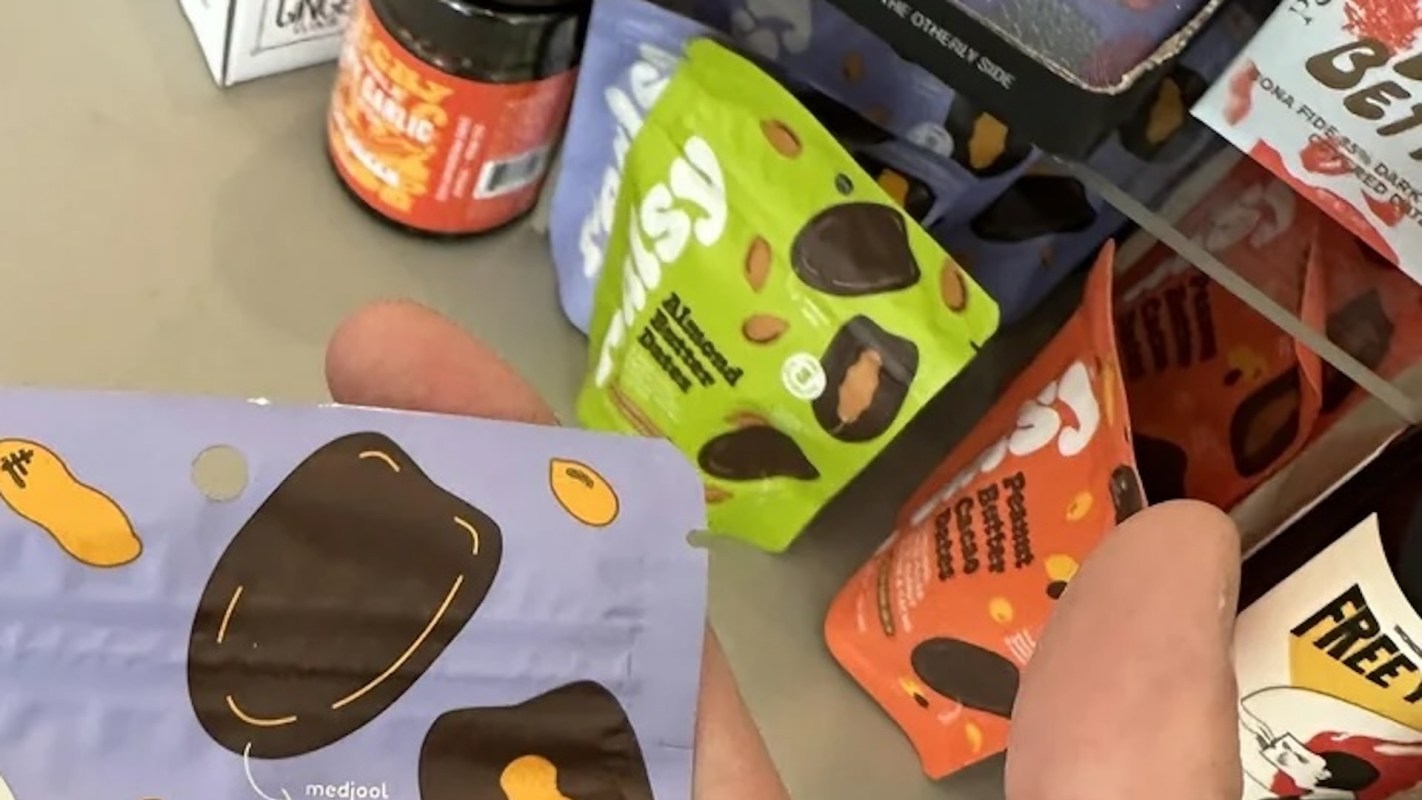 Individually wrapped packaging for small snacks adds disproportionate waste to landfills.