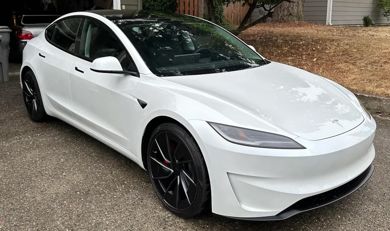 "I've been driving it a lot."