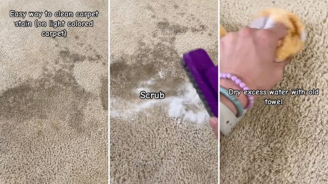 "I thought I'd have to get it professionally cleaned."