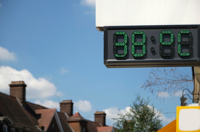 The blazing temperatures have been causing wildfires to rage and people to fall ill.