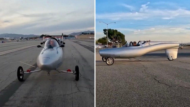 "The motor can shut down entirely on landing and even reverse prop to slow."