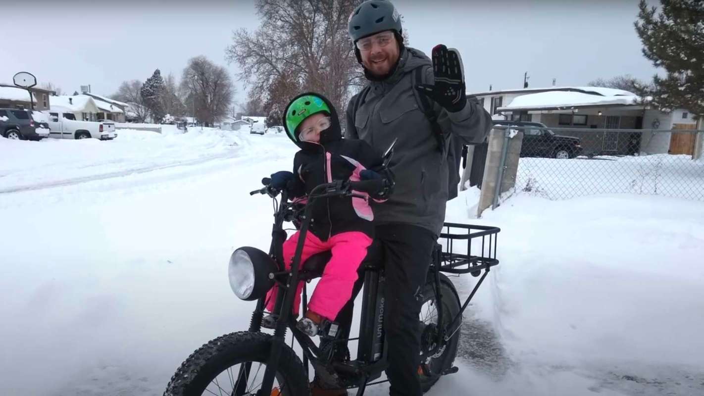 His daughter — whom he refers to as "Sweet Pea" throughout the video — was only 3 years old at the time.