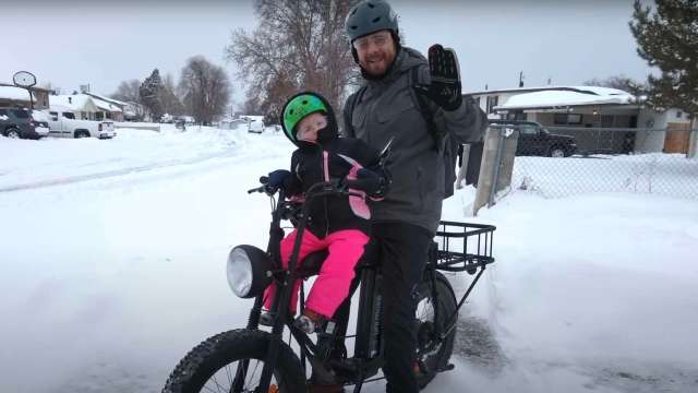 His daughter — whom he refers to as "Sweet Pea" throughout the video — was only 3 years old at the time.
