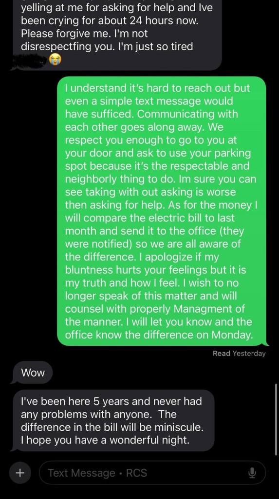 "Send the pic to the police and make a report."