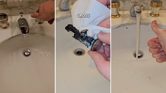 "I literally just fixed my sink because of this video!"