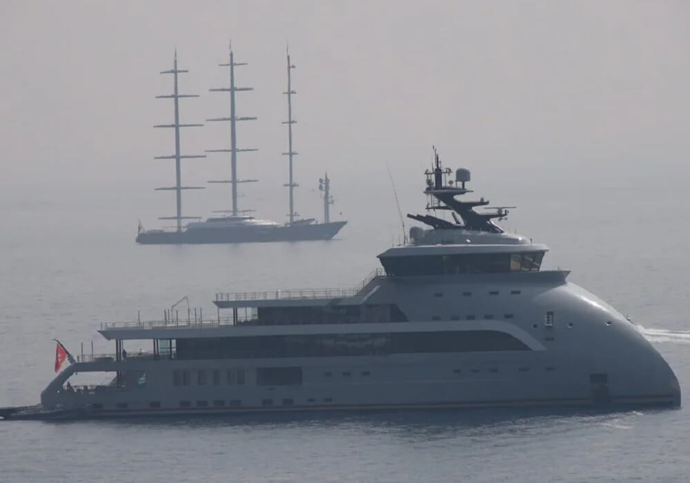 "Never thought I would say this about a yacht."