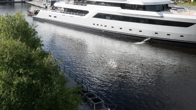 Yachts like this offer extreme luxury at a high environmental cost.