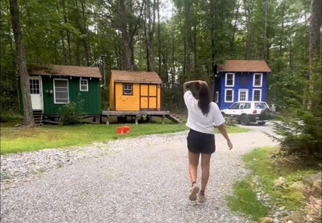 "I love my little off-grid tiny home community and everything it has taught me!"