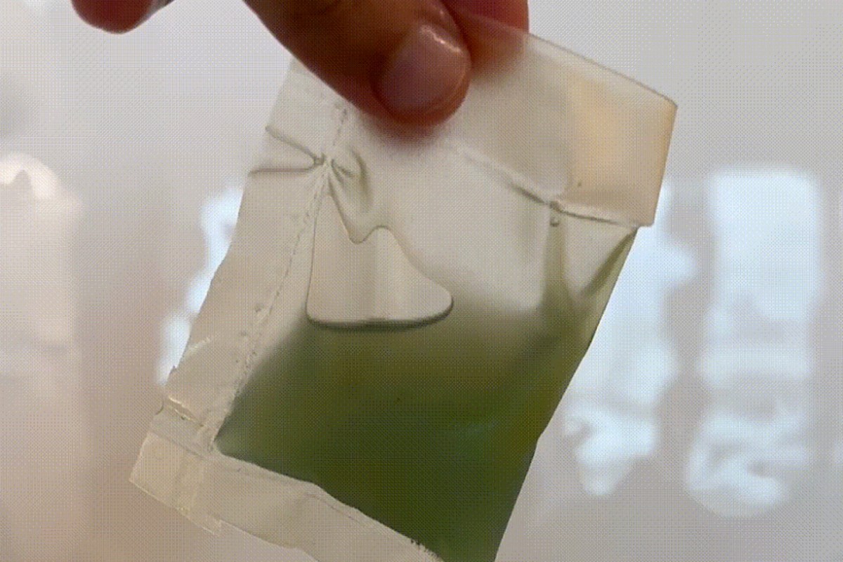 pFibre claimed that its plastic films fully disintegrate within three days in water and five days in soil.