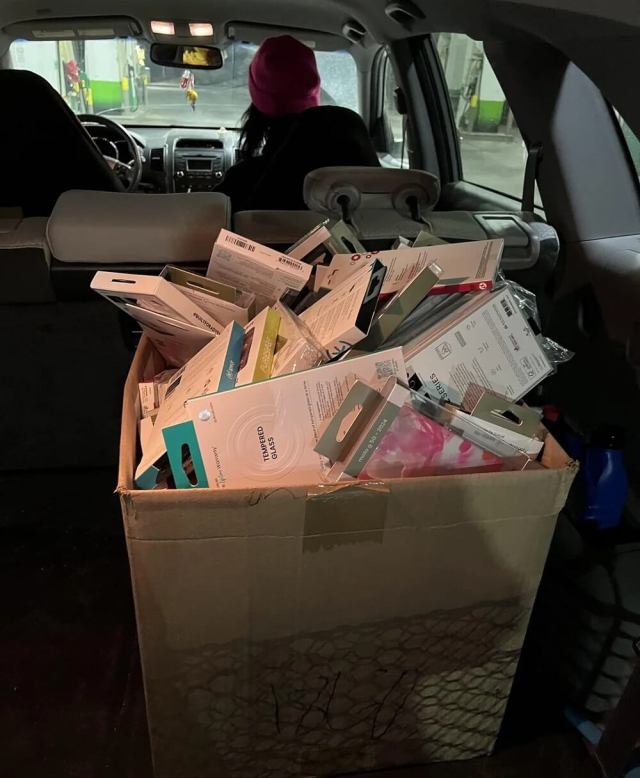 "The amount of things that just get thrown away."
