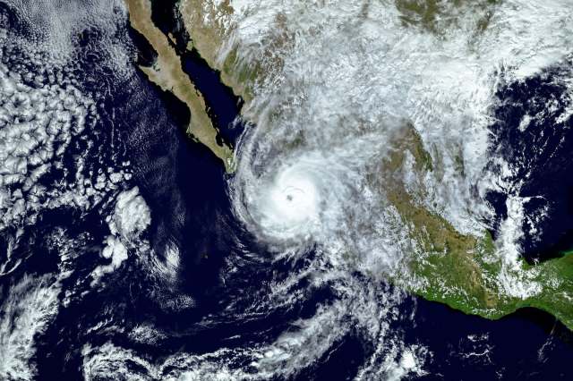 "When the eye looks symmetrical, that often means the storm is not encountering anything to weaken it."