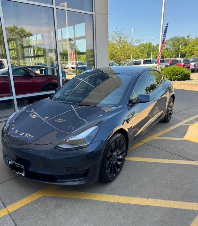 "This is the first Tesla I've driven, and it's incredible."