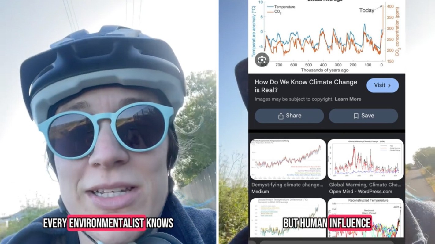 She also shared multiple charts from verified scientific institutions.